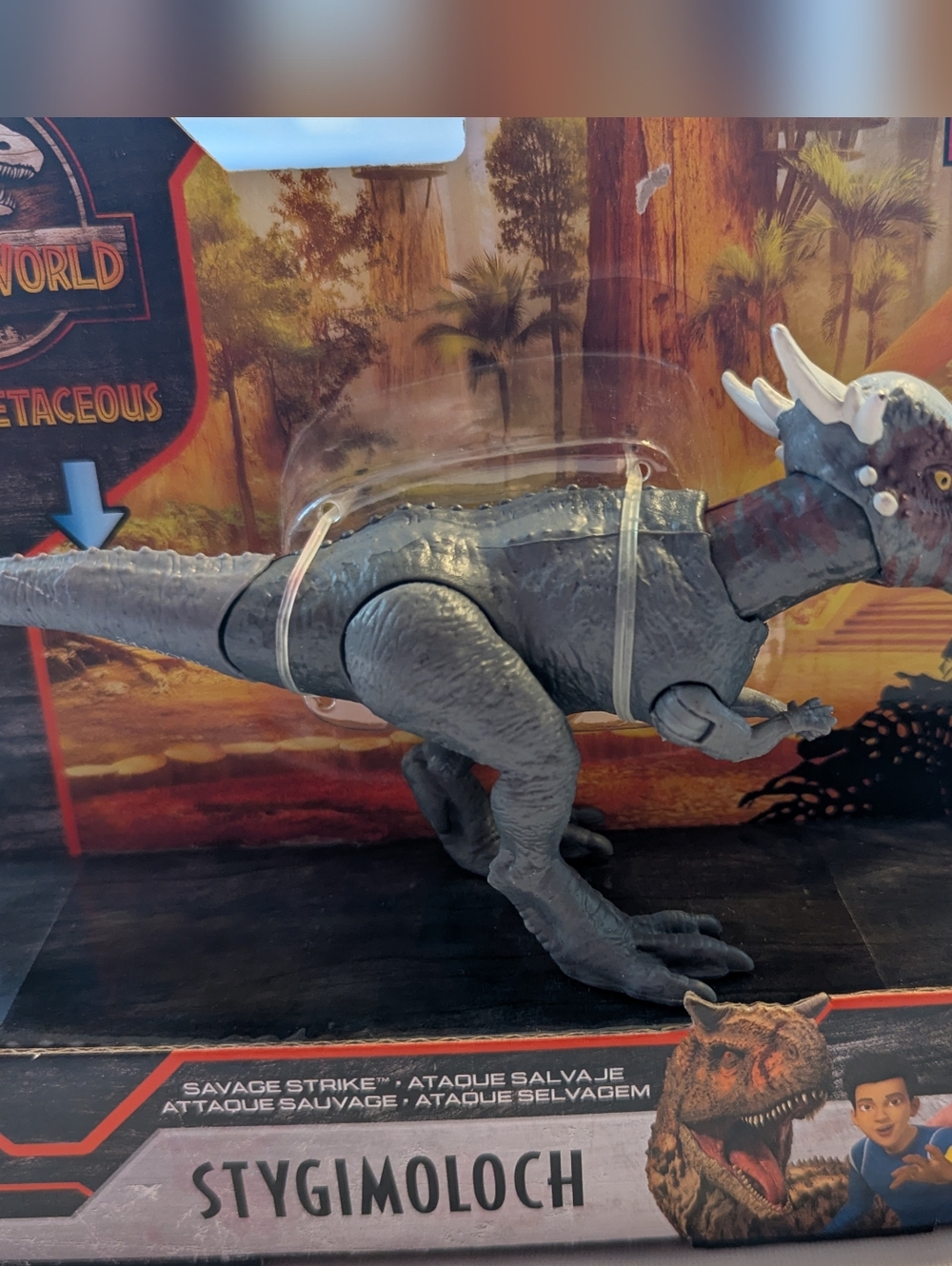 Jurassic World Stygimoloch Dinosaur Toy BNWT - Picture 6 of 6